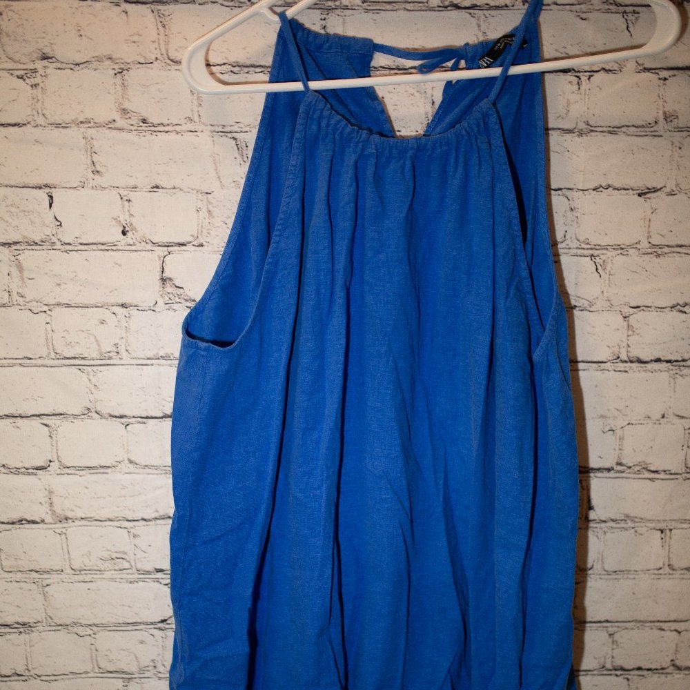 Zara‎ blue dress